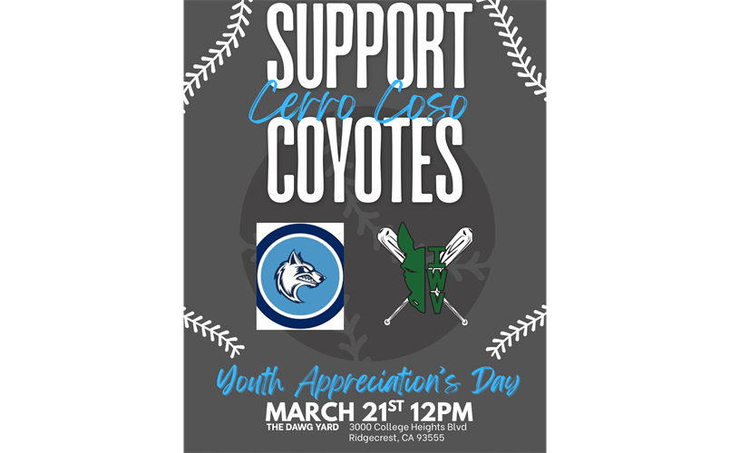 Support Cerro Coso Coyotes